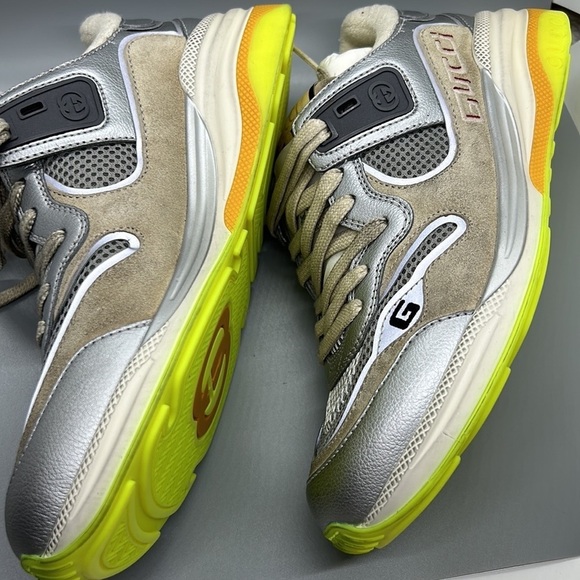 Gucci Ultrapace Athletic sneakers women’s 38.5. NIOB - Picture 6 of 14